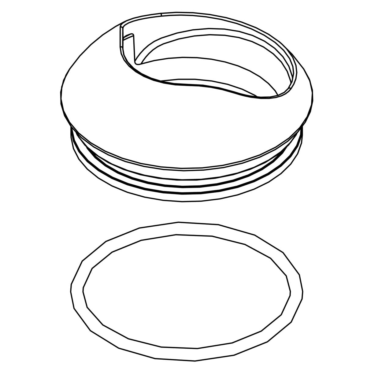 KOHLER Bonnet Service Kit - Vibrant Brushed Nickel, K-1224399-BN