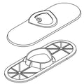 KOHLER Escutcheon Service Kit - Vibrant Brushed Nickel, K-1224400-BN