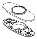 KOHLER Escutcheon Service Kit - Vibrant Brushed Nickel, K-1224402-BN