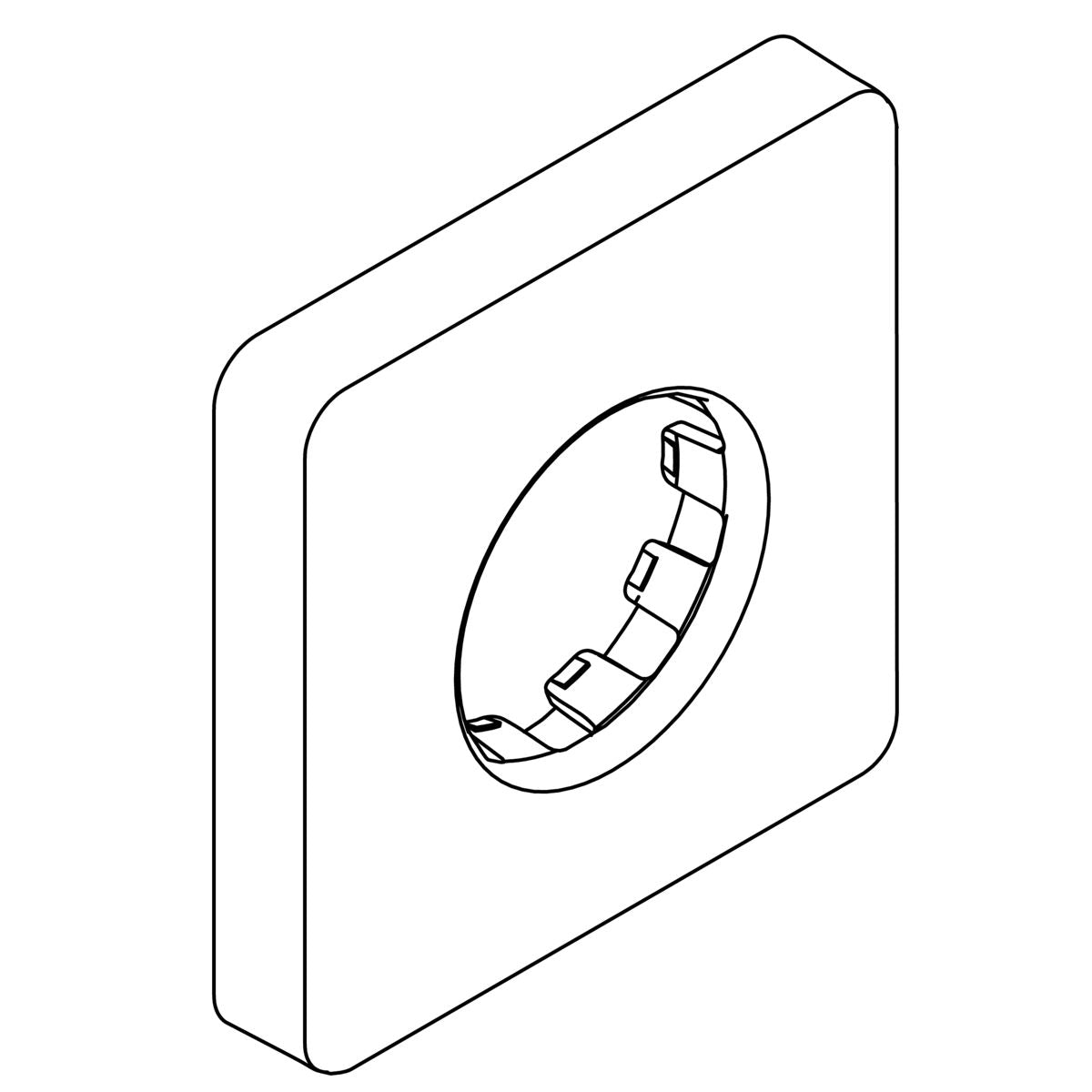 KOHLER K-1224550-BL Escutcheon