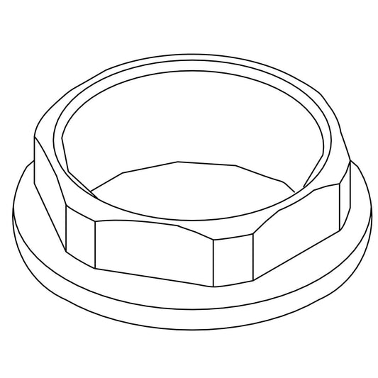 KOHLER Nut, Valve Retaining - Rough Plate, K-1224812-RP