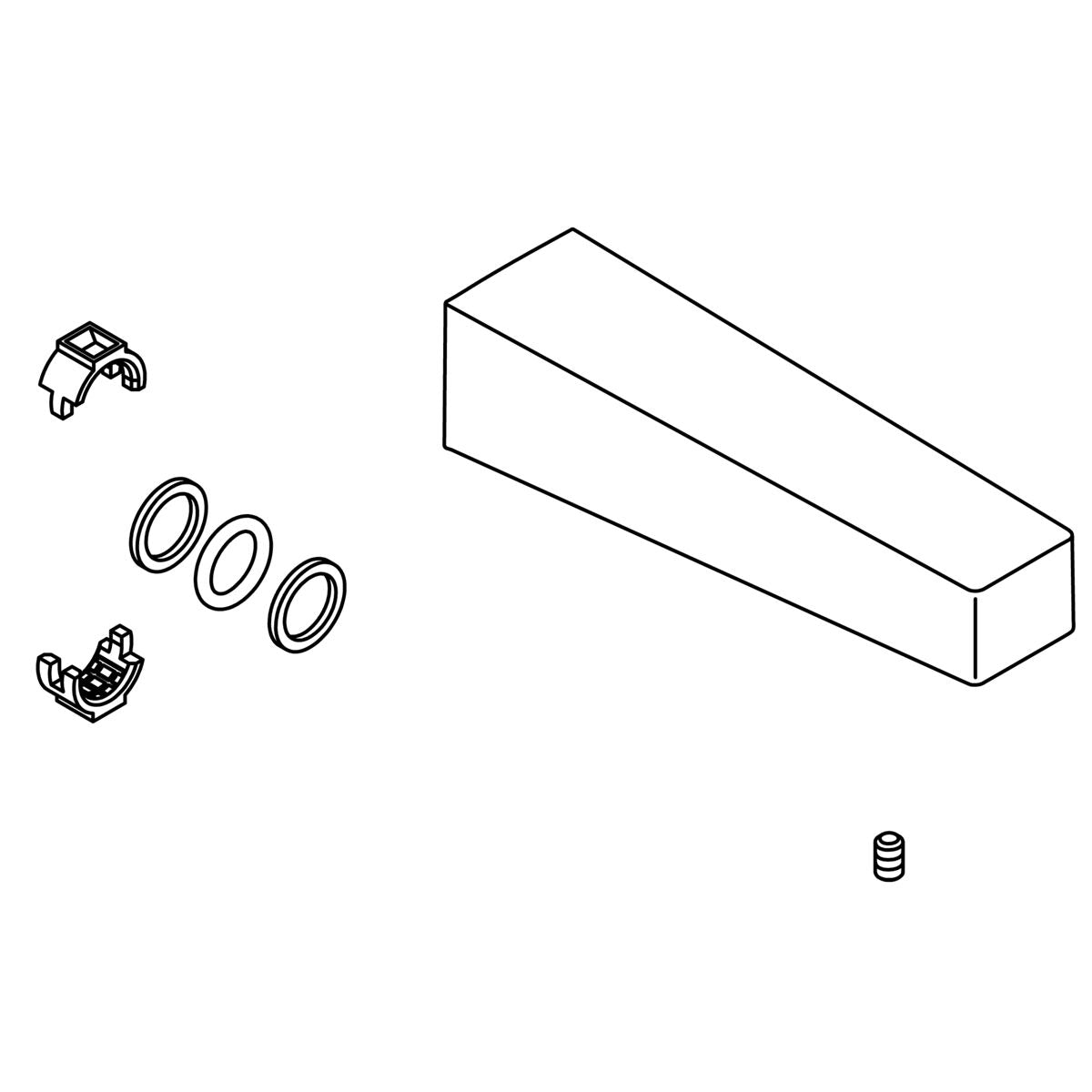 KOHLER Bath Spout Assembly - Vibrant Brushed Nickel, K-1224965-BN
