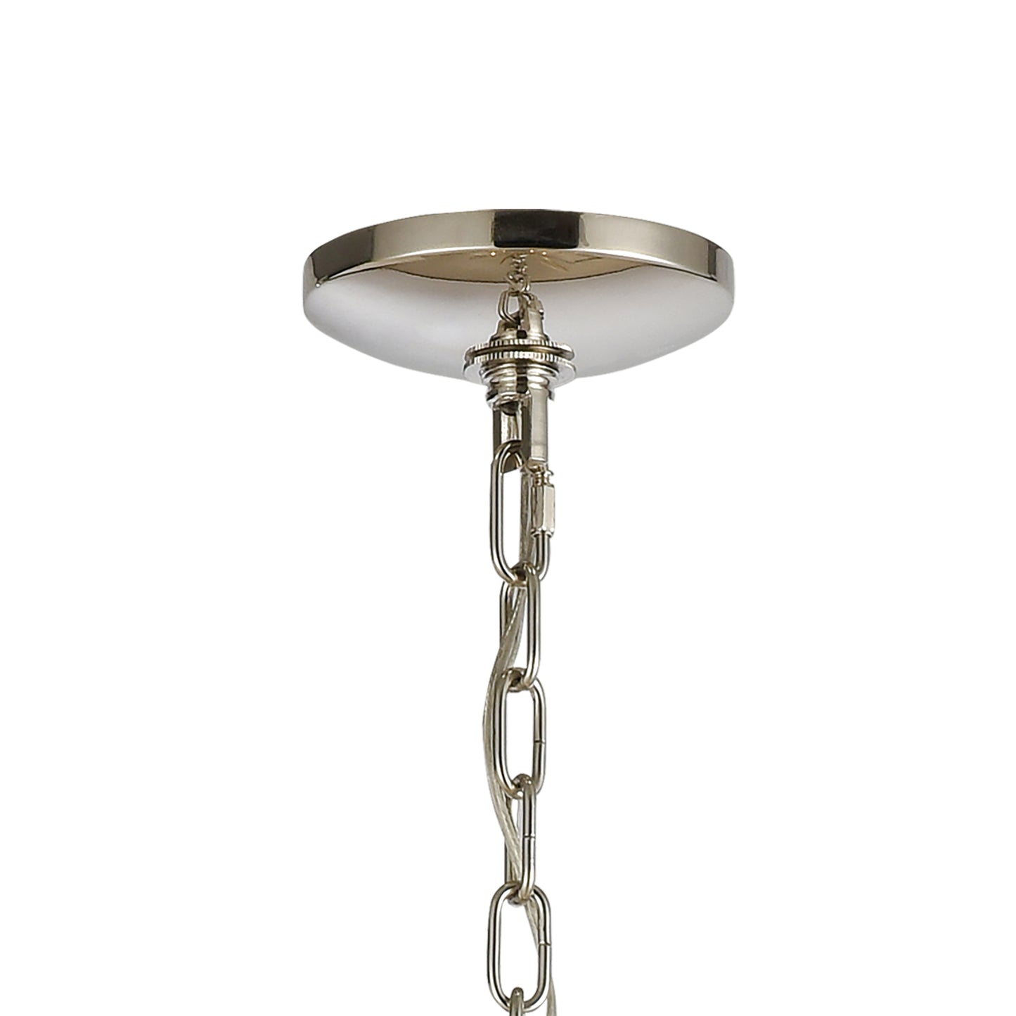 ELK SHOWROOM 12263/5 Geosphere 27'' Wide 5-Light Chandelier - Polished Nickel