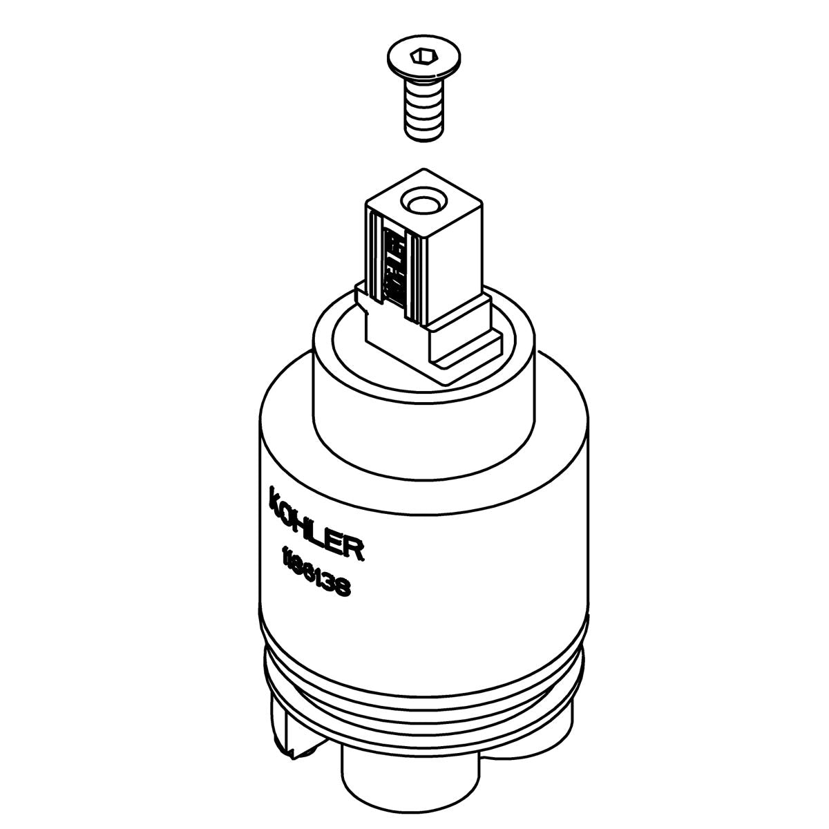 KOHLER VALVE KIT, K-1226719