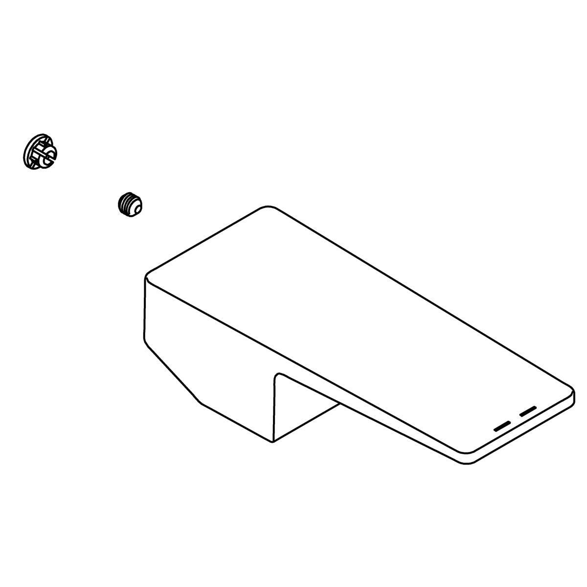 KOHLER Kit, Handle - Vibrant Brushed Nickel, K-1227617-BN