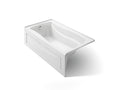 KOHLER K-1229-LA-0 Mariposa 66" X 36" Alcove Bath, Left Drain - White