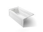 KOHLER K-1229-LA-0 Mariposa 66" X 36" Alcove Bath, Left Drain - White
