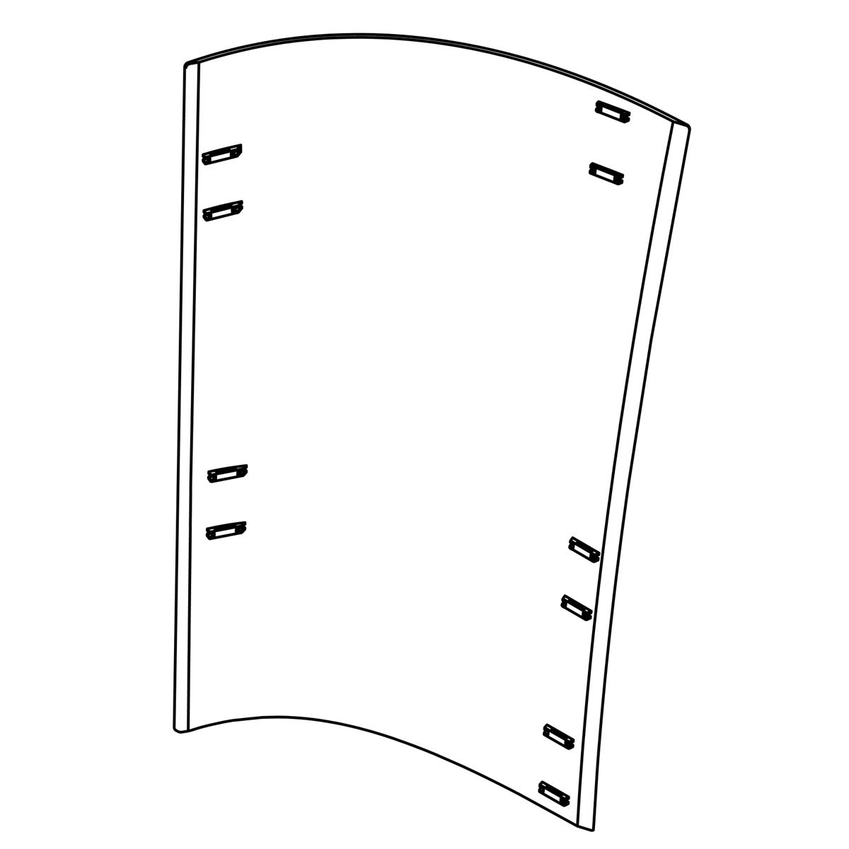 KOHLER Side Panel, Left - White, K-1230096-0