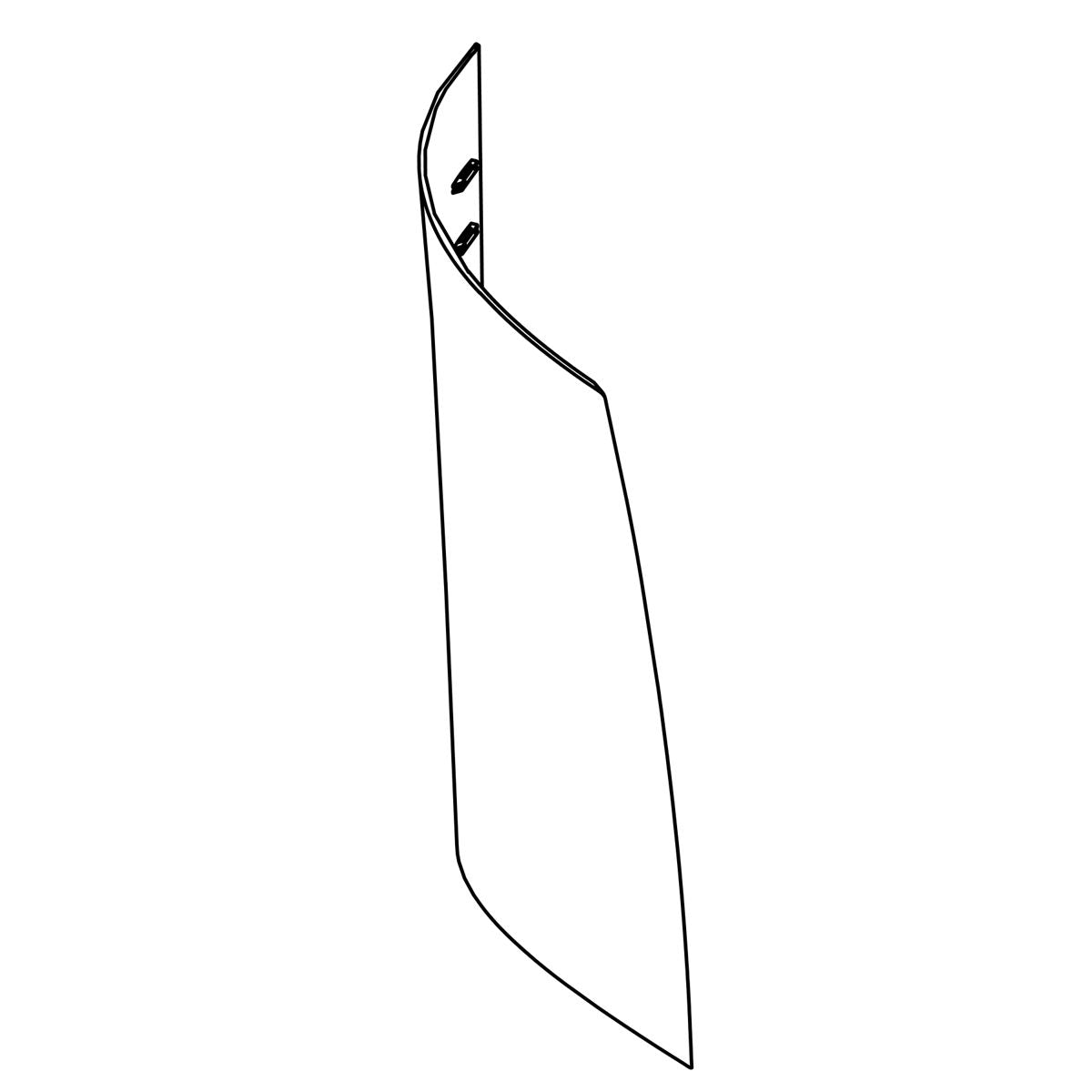 KOHLER Side Panel, Right - White, K-1230097-0