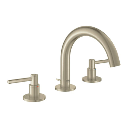 GROHE 18027EN3 Atrio New Lever Handles (Pair) - Brushed Nickel
