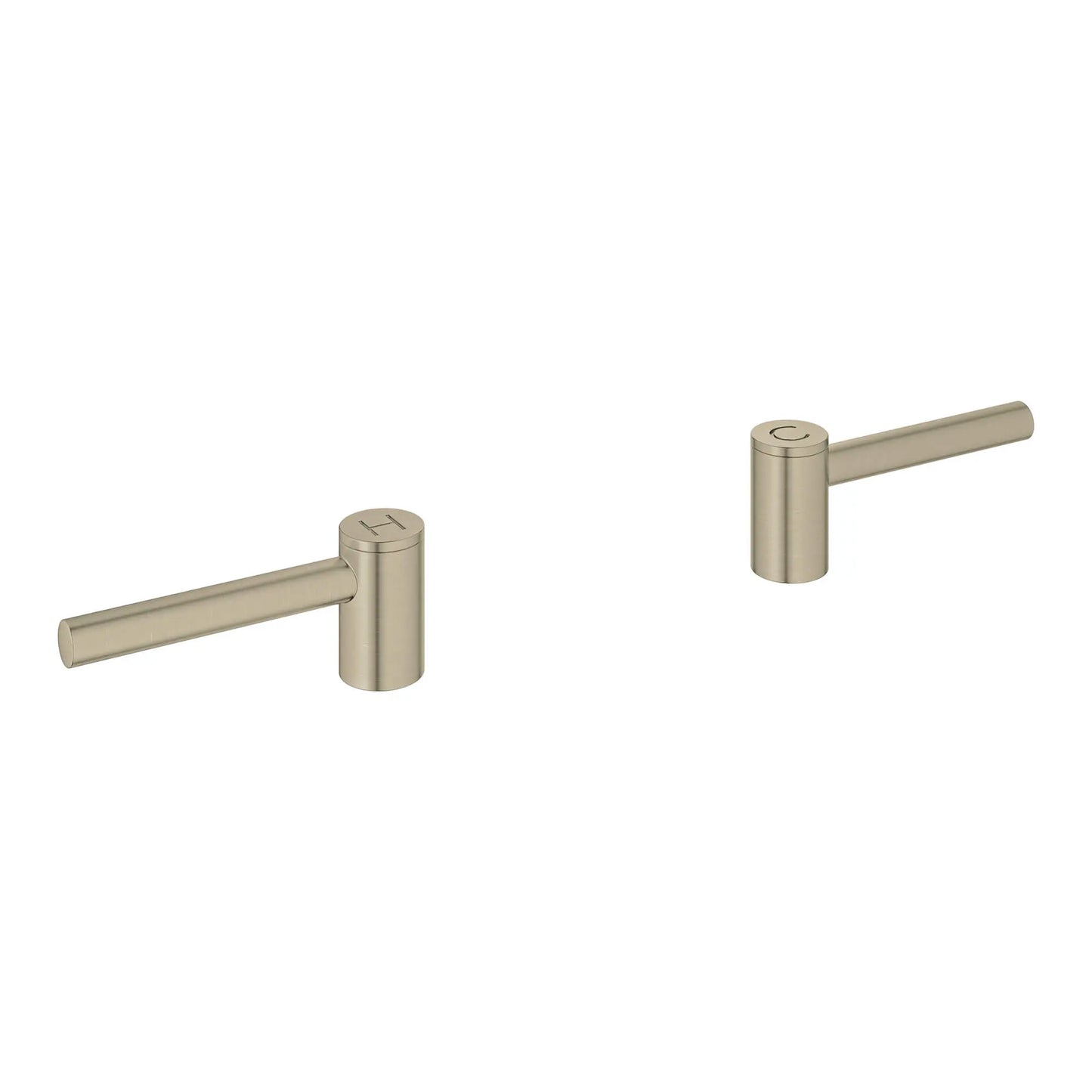 GROHE 18027EN3 Atrio New Lever Handles (Pair) - Brushed Nickel