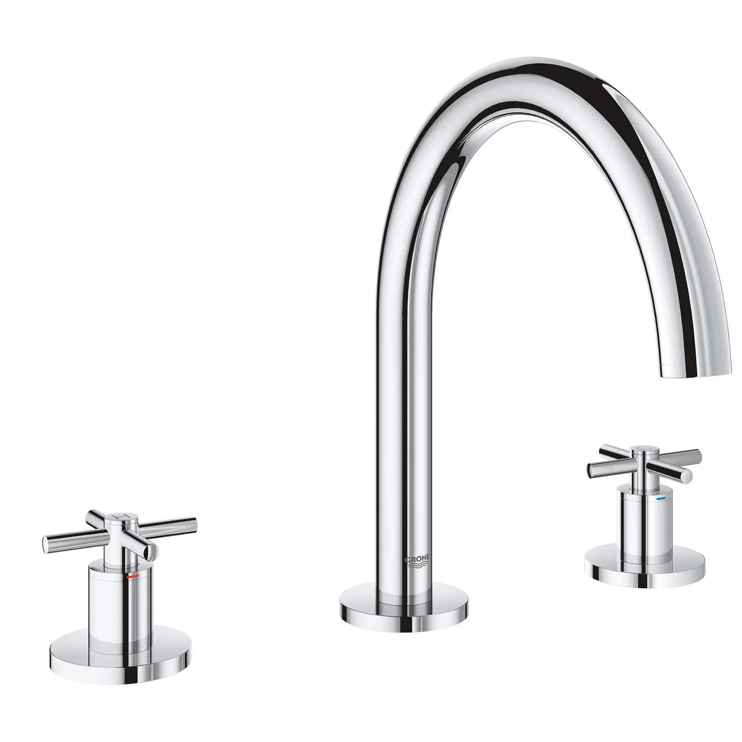 GROHE Atrio New Cross Handles (Pair) - Chrome, 18033003