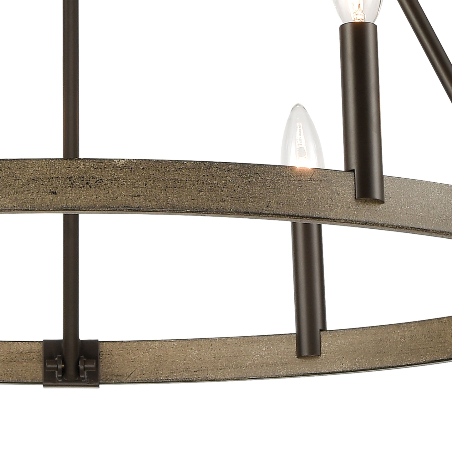 ELK SHOWROOM 12316/6 Transitions 27'' Wide 6-Light Chandelier - Oil Rubbed Bronze