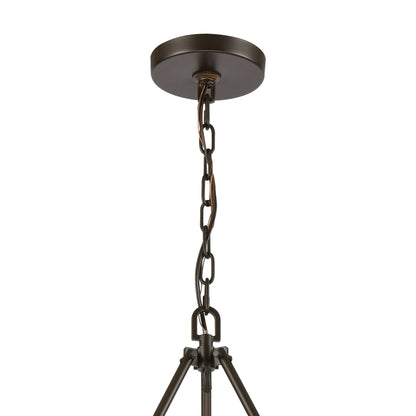 ELK SHOWROOM 12316/6 Transitions 27'' Wide 6-Light Chandelier - Oil Rubbed Bronze