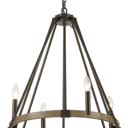 ELK SHOWROOM 12319/12 Transitions 36'' Wide 12-Light Chandelier - Oil Rubbed Bronze