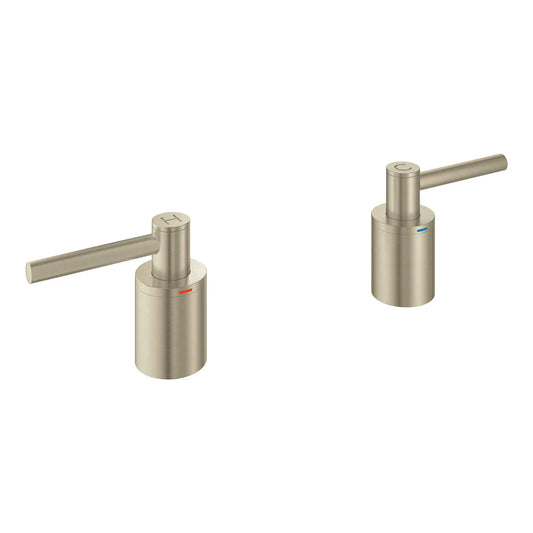 GROHE 18034EN3 Atrio New Lever Handles (Pair) - Brushed Nickel