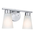 KICHLER 55120NI Stamos Bath 2 Light - Brushed Nickel
