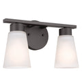 KICHLER 55120OZ Stamos Bath 2 Light - Olde Bronze