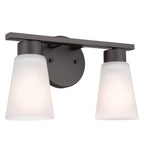 KICHLER 55120OZ Stamos Bath 2 Light - Olde Bronze