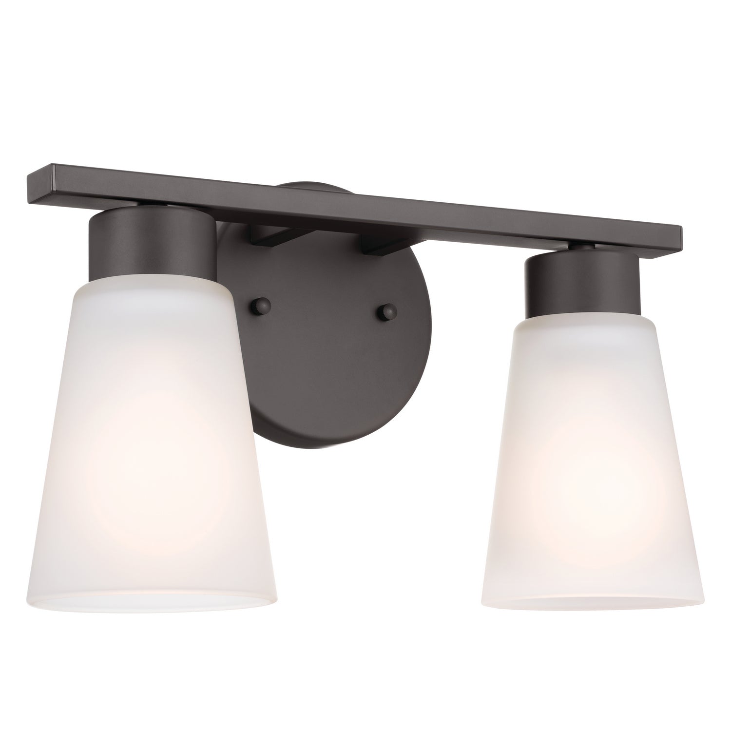 KICHLER 55120OZ Stamos Bath 2 Light - Olde Bronze