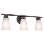 KICHLER 55121OZ Stamos Bath 3 Light - Olde Bronze