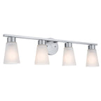 KICHLER 55122NI Stamos Bath 4 Light - Brushed Nickel