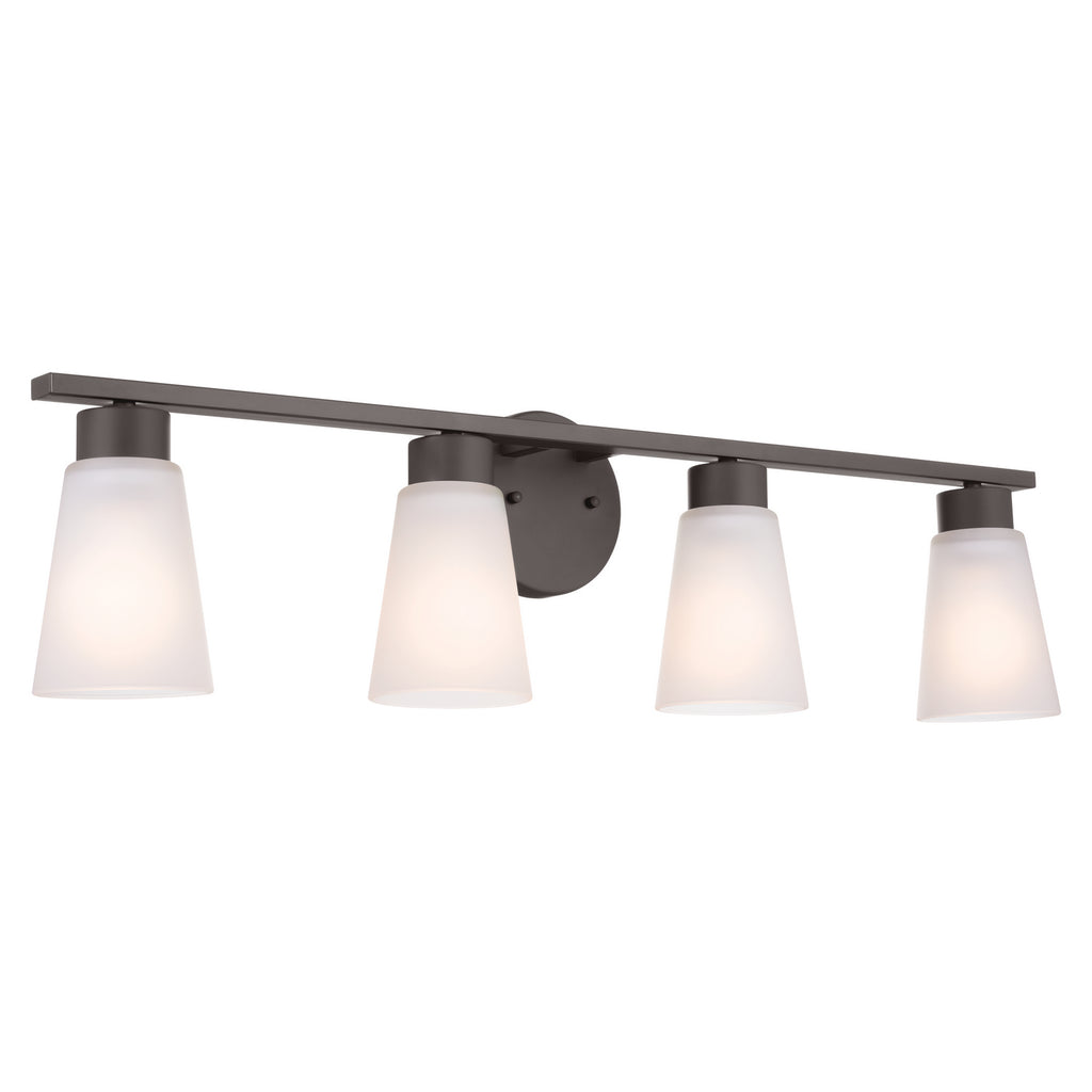 KICHLER 55122OZ Stamos Bath 4 Light - Olde Bronze