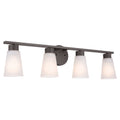 KICHLER 55122OZ Stamos Bath 4 Light - Olde Bronze