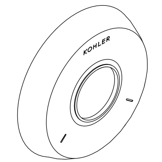 KOHLER Escutcheon - Polished Chrome, K-1234068-CP