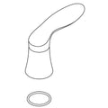 KOHLER Handle Assembly, Cold - Brushed Chrome, K-1236788-C-G