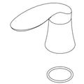 KOHLER Handle Assembly, Hot - Brushed Chrome, K-1236788-H-G