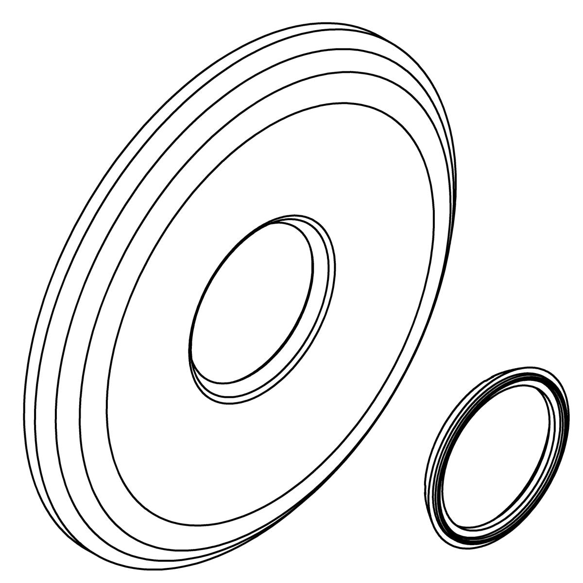 KOHLER Devonshire(R) Escutcheon Kit - Vibrant Finish, K-1237635-VF