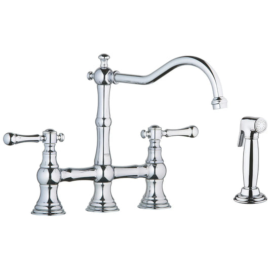 GROHE 18244000 Bridgeford Lever Handle - Chrome