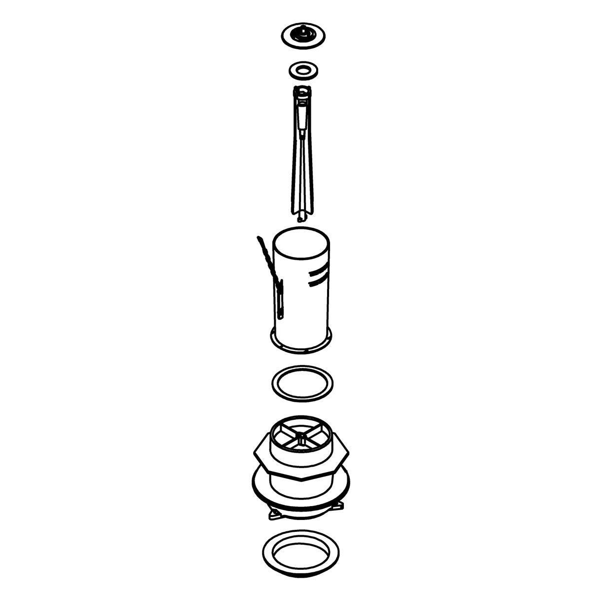 KOHLER CANISTER VALVE ASSEMBLY SERVICE KIT, K-1238986