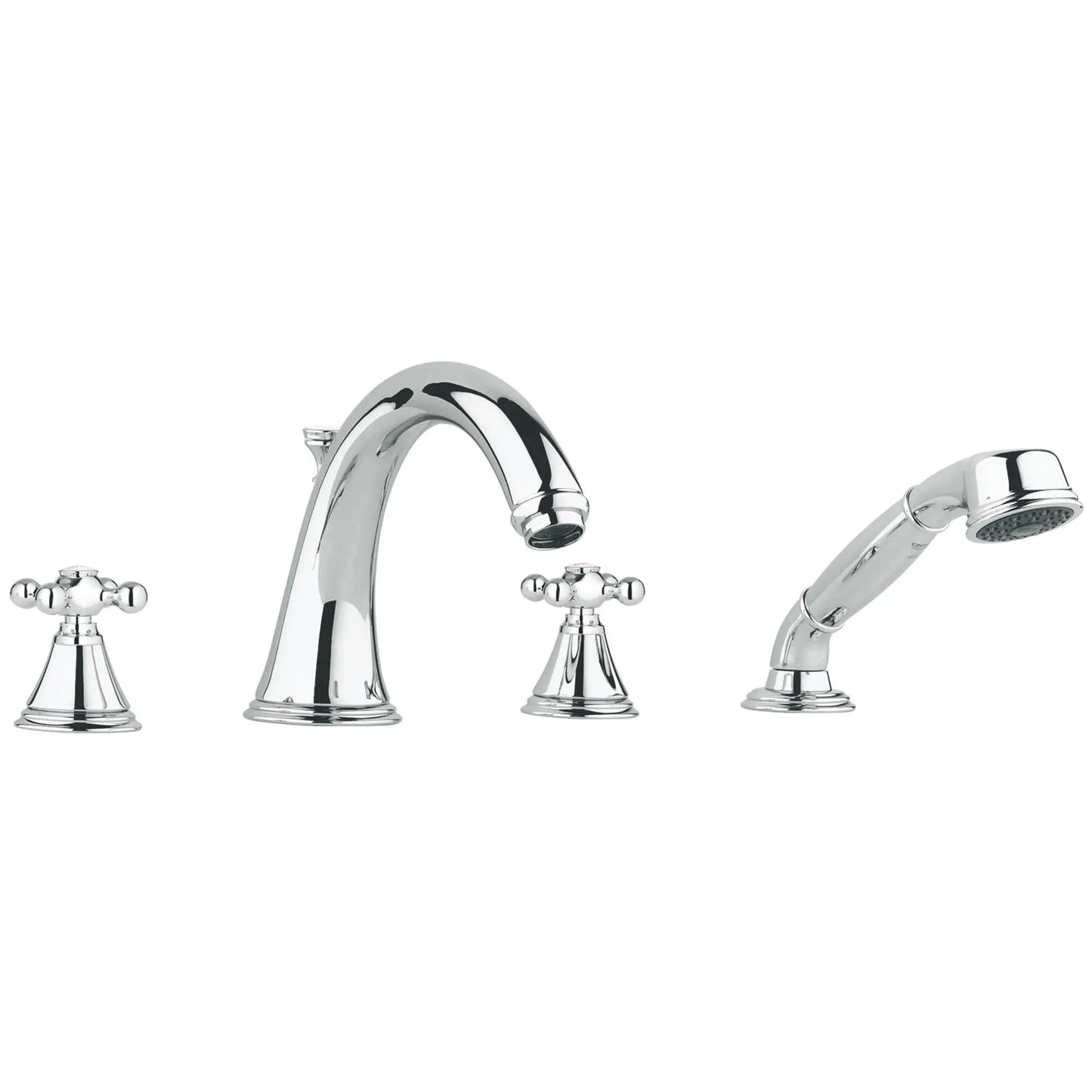 GROHE 18731000 Seabury Cross Handles (Pair) - Chrome