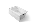 KOHLER K-1239-RAW-0 Mariposa 60" X 36" Alcove Whirlpool Bath Bask Heated Surface, Right Drain - White