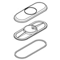 KOHLER Escutcheon - Vibrant Brushed Nickel, K-1239064-BN