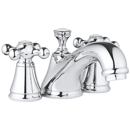 GROHE 18731000 Seabury Cross Handles (Pair) - Chrome