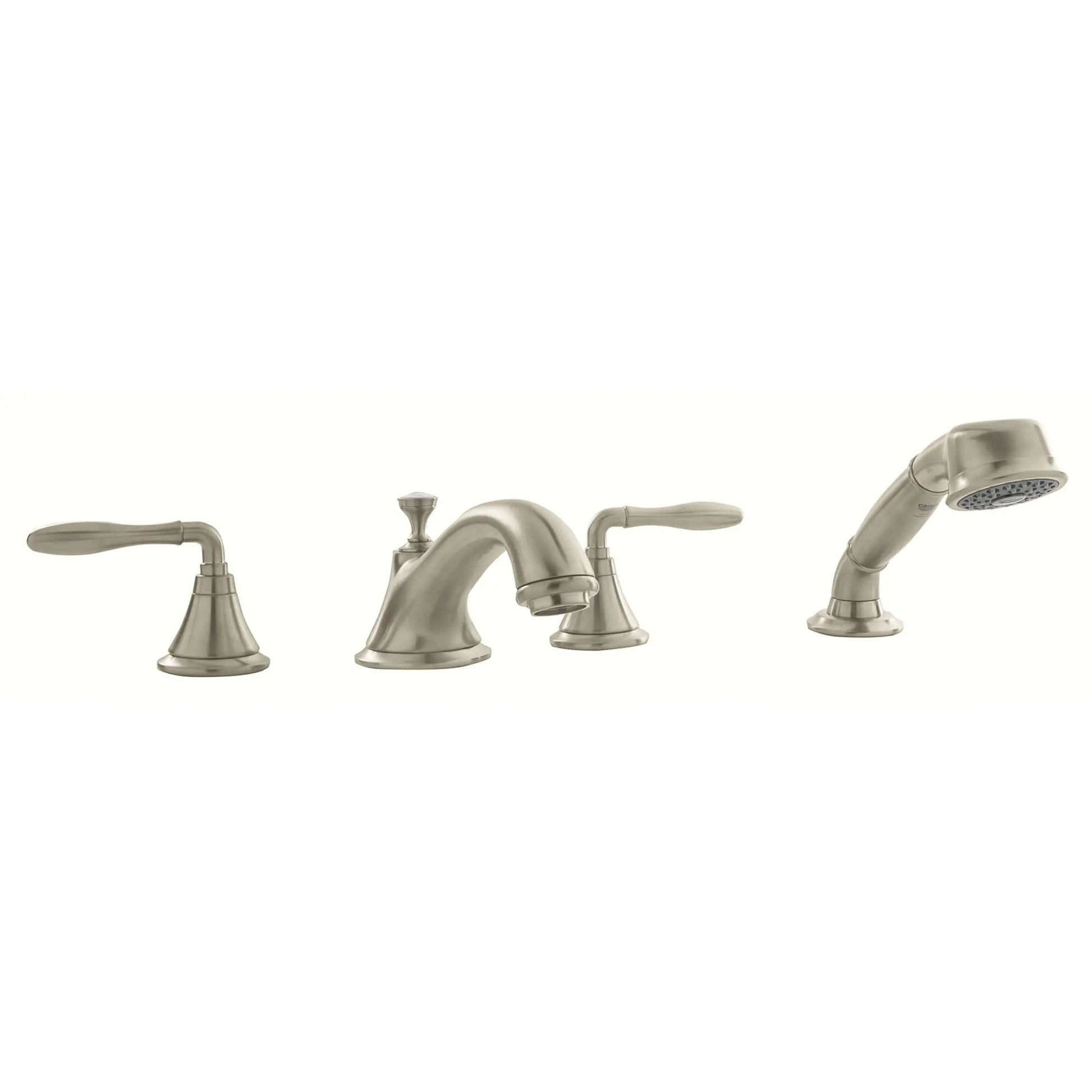 GROHE 18731EN0 Seabury Cross Handles (Pair) - Brushed Nickel