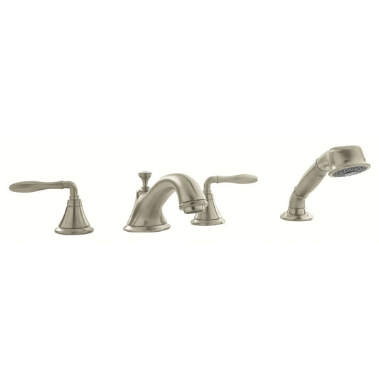 GROHE 18731EN0 Seabury Cross Handles (Pair) - Brushed Nickel