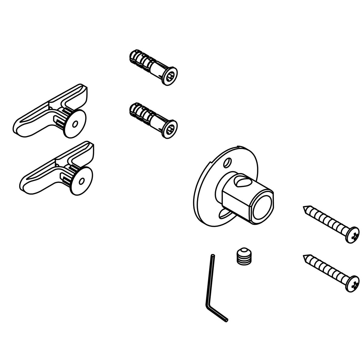 KOHLER Mounting Hardware Kit, K-1240553