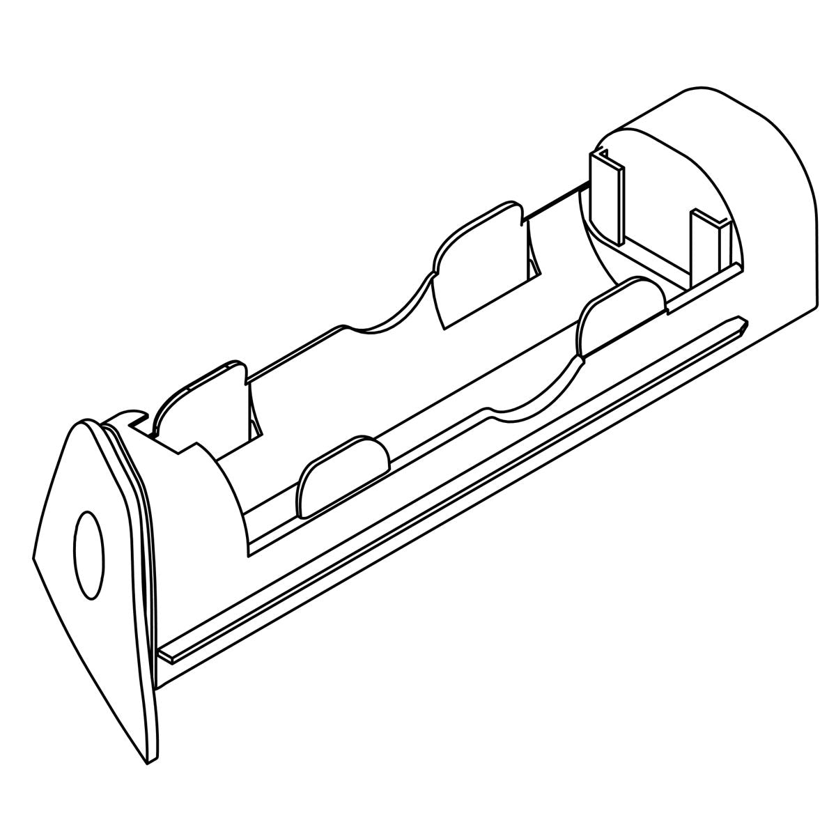 KOHLER Battery Tray - White, K-1240621-0