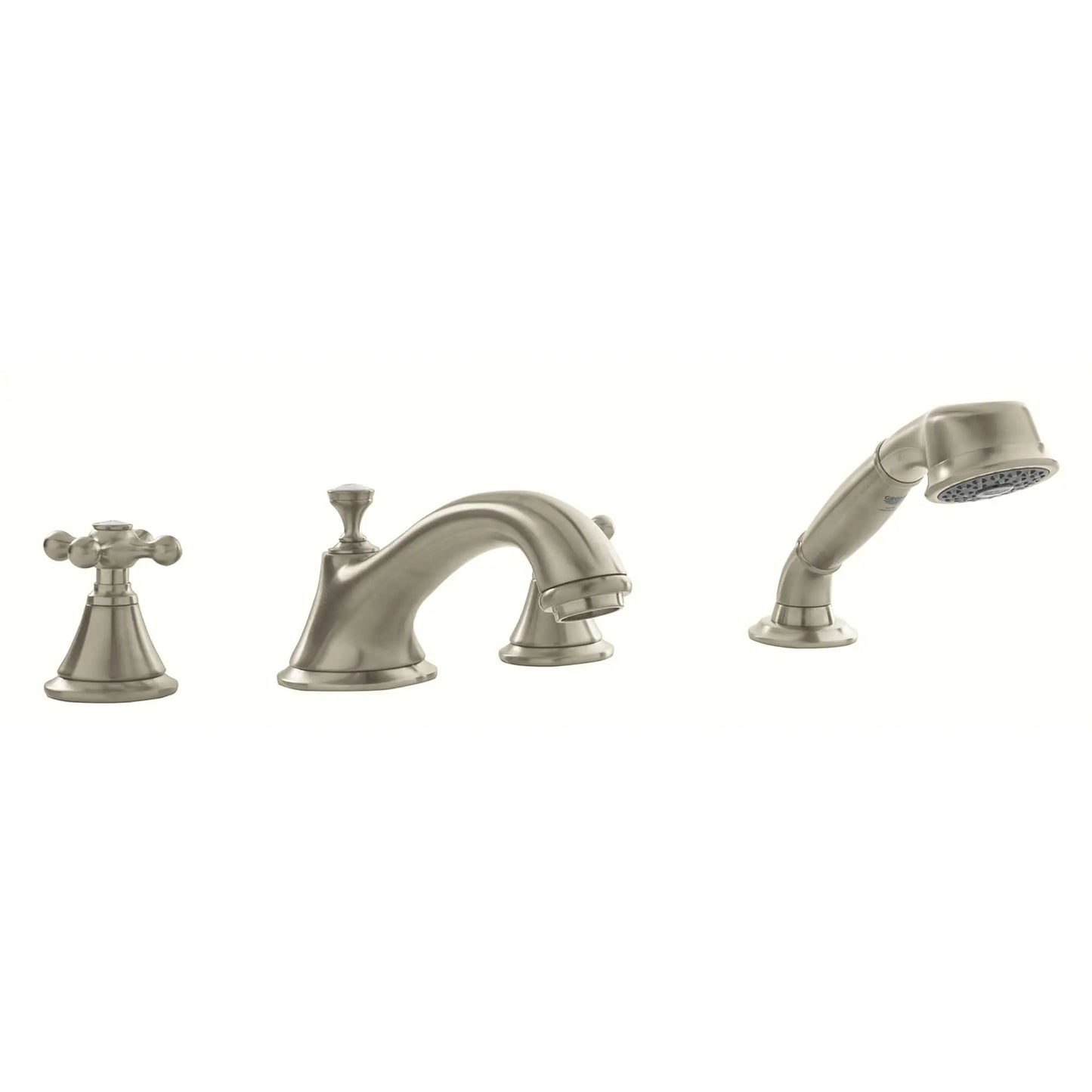 GROHE 18732EN0 Seabury Lever Handles (Pair) - Brushed Nickel