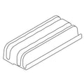 KOHLER Center Guide, 5/16" (Warm Grey) - Peach, K-1241552-03