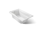 KOHLER K-1242-L-0 Mariposa 60" X 36" Alcove Bath, Left Drain - White