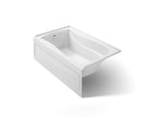 KOHLER K-1242-LA-0 Mariposa 60" X 36" Alcove Bath, Left Drain - White
