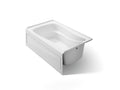 KOHLER K-1242-RA-0 Mariposa 60" X 36" Alcove Bath, Right Drain - White