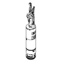 KOHLER Valve, Flush, K-1242512