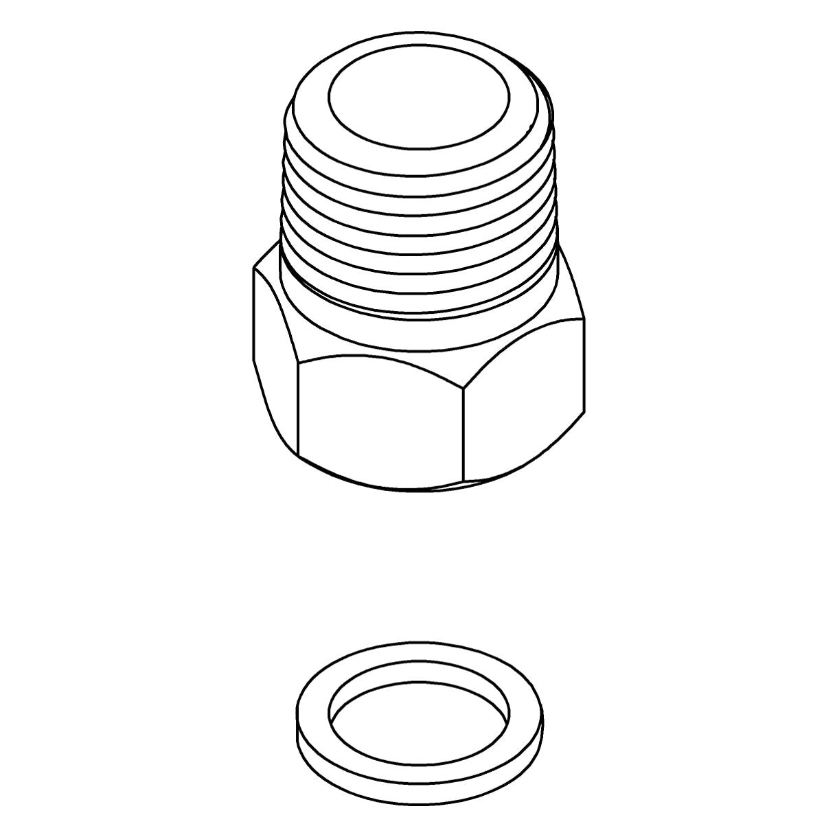 KOHLER Kit, Npt Adapter, K-1242548