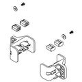 KOHLER Kit, Tank Clips, K-1242553